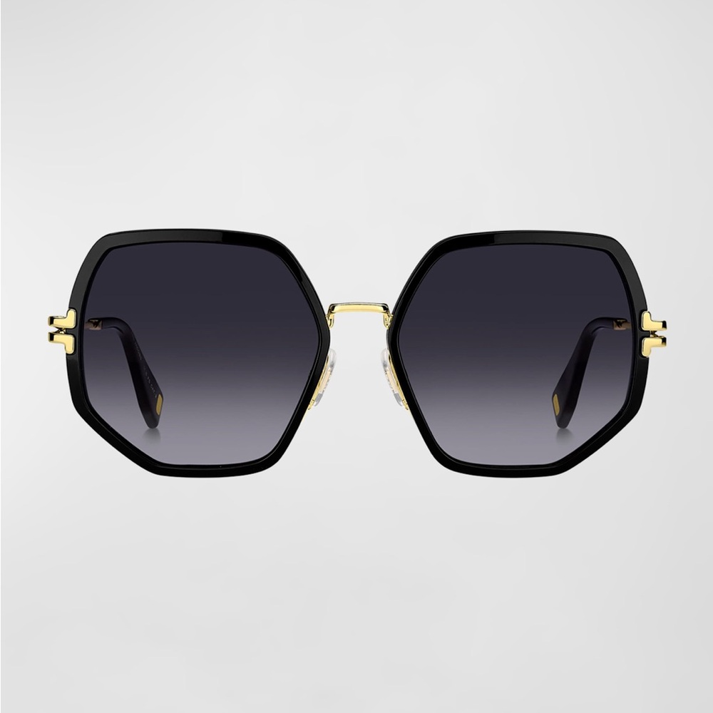 Marc Jacobs Geometric Metal & Acetate Sunglasses - BNIB